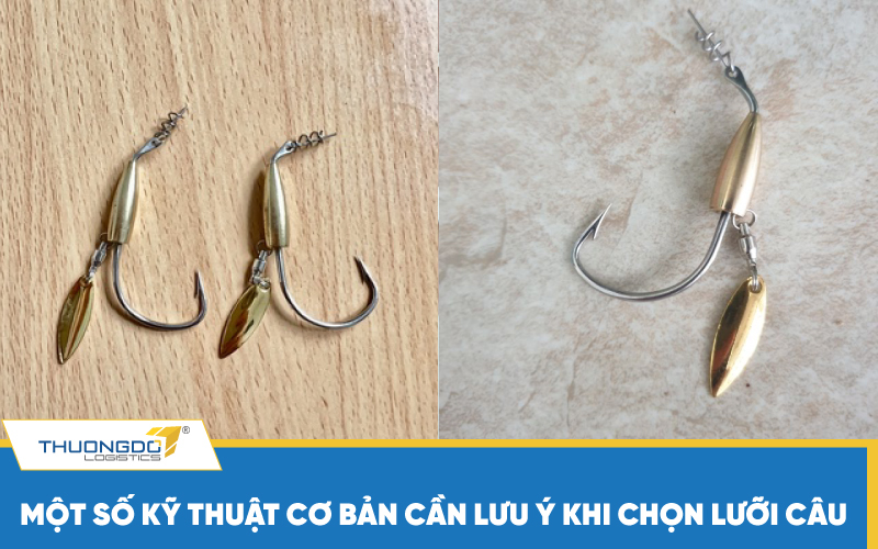  Một số kỹ thuật cơ bản cần lưu ý khi chọn lưỡi câu