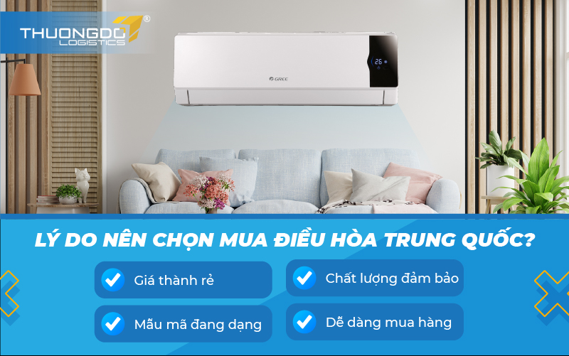  Lý do nên chọn mua điều hòa Trung Quốc?