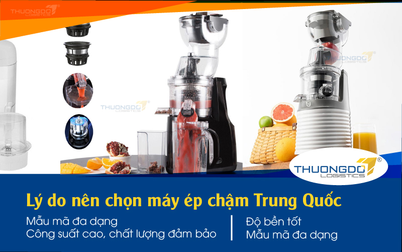  Lý do nên chọn máy ép chậm Trung Quốc