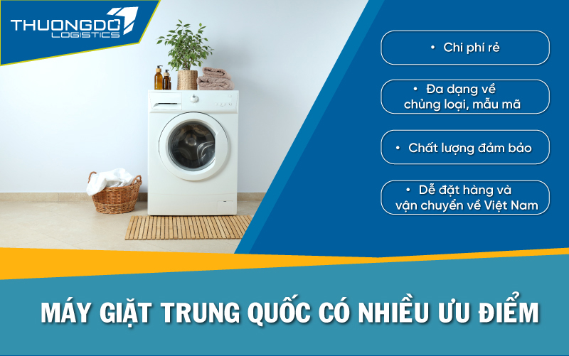 Có nên nhập mua máy giặt Trung Quốc về Việt Nam