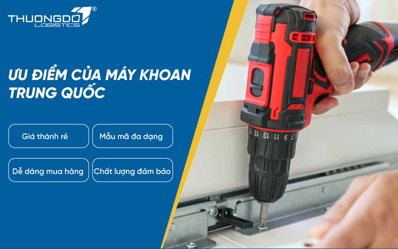  Ưu điểm của máy khoan Trung Quốc