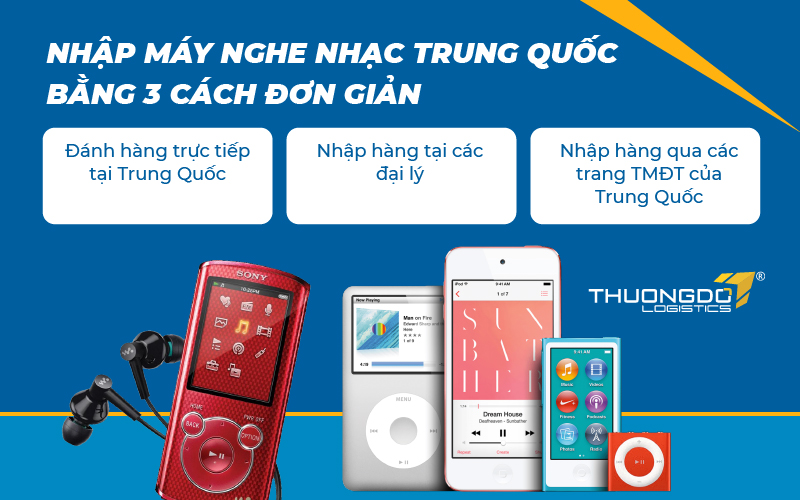  Nhập máy nghe nhạc Trung Quốc bằng 3 cách đơn giản