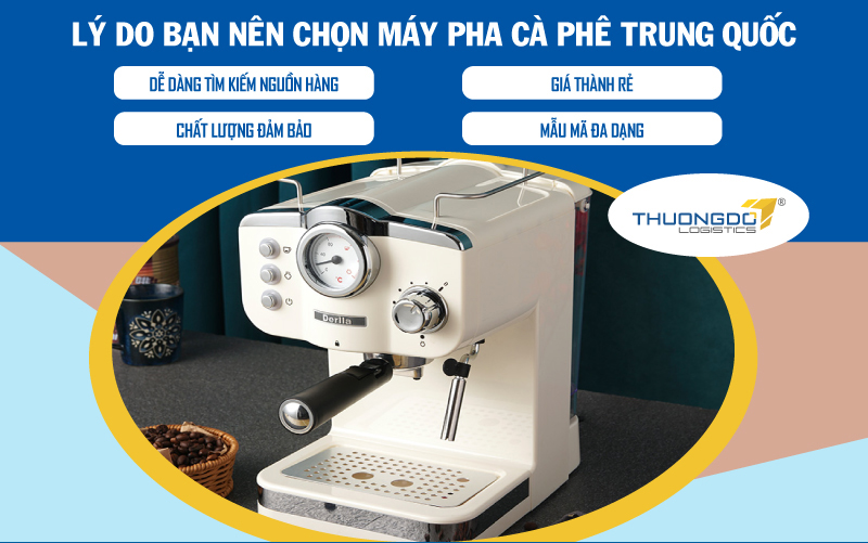  Lý do bạn nên chọn máy pha cà phê Trung Quốc