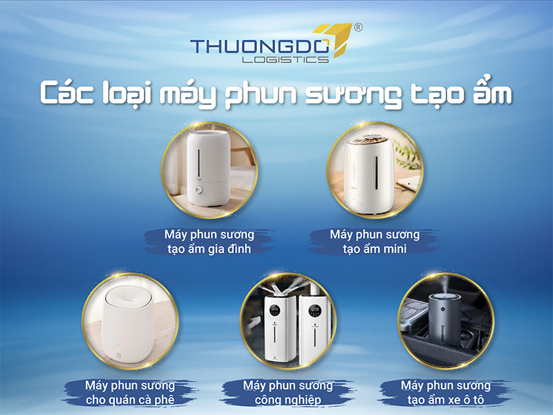  Các loại máy phun sương tạo ẩm