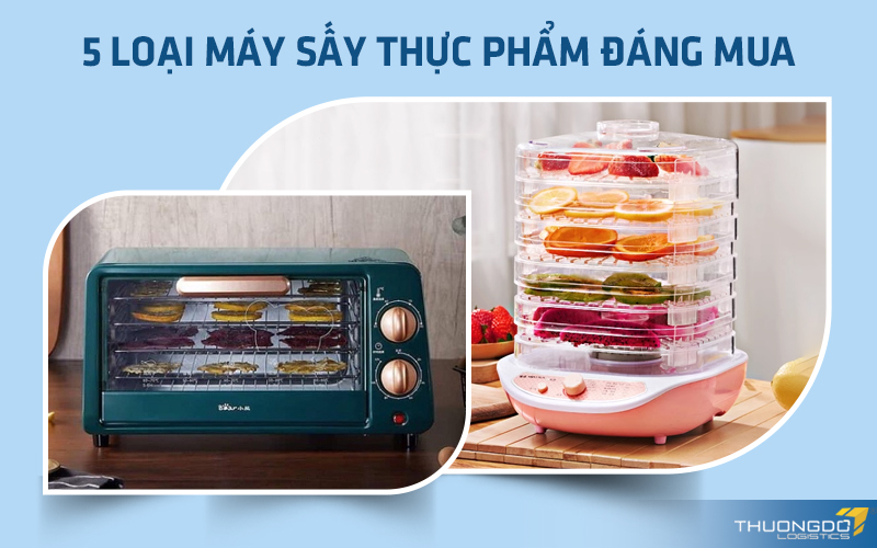  5 loại máy sấy thực phẩm không thể bỏ lỡ