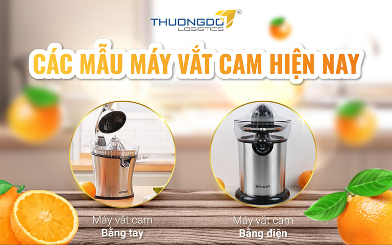  Các mẫu máy vắt cam hiện nay