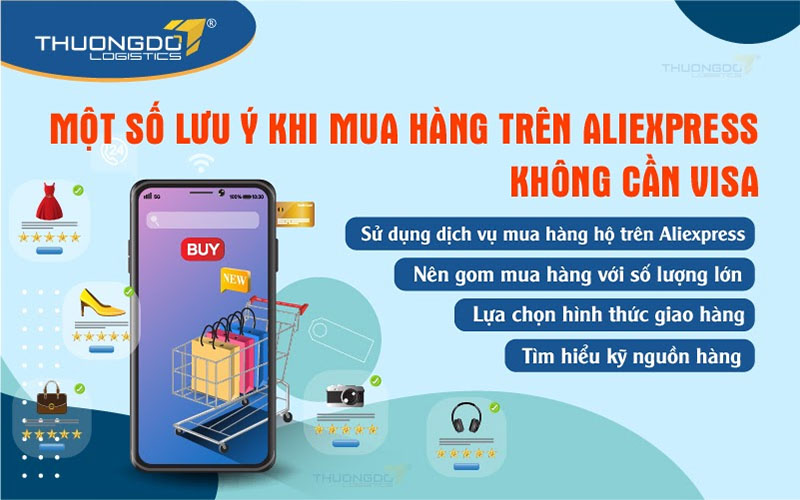  Một số lưu ý khi mua hàng trên Aliexpress không cần visa