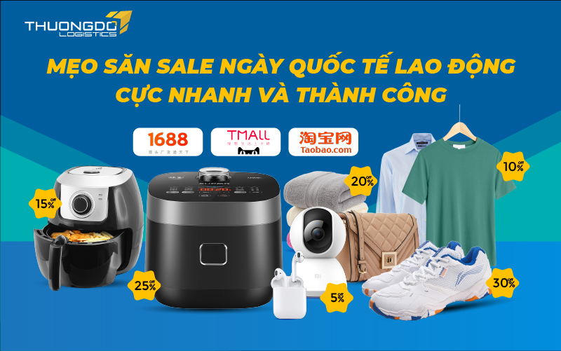  Mẹo săn sale ngày Quốc tế lao động cực nhanh và thành công