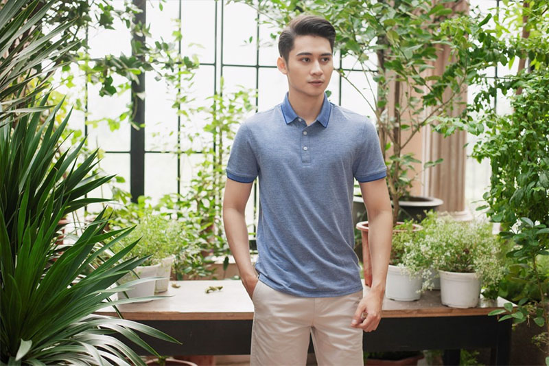  Áo polo kiểu dáng Classic-Fit