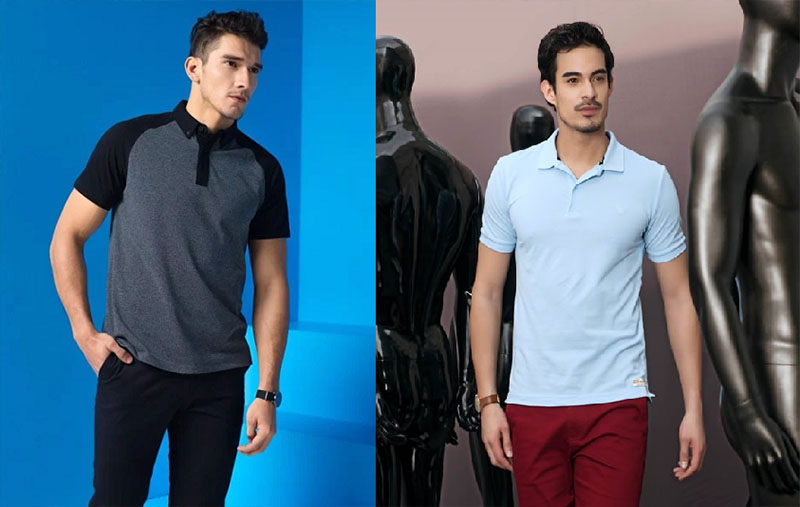  Áo polo kiểu dáng Regular-Fit