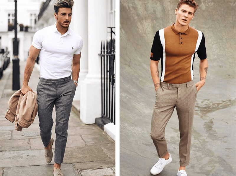  Áo polo kiểu dáng Slim-Fit