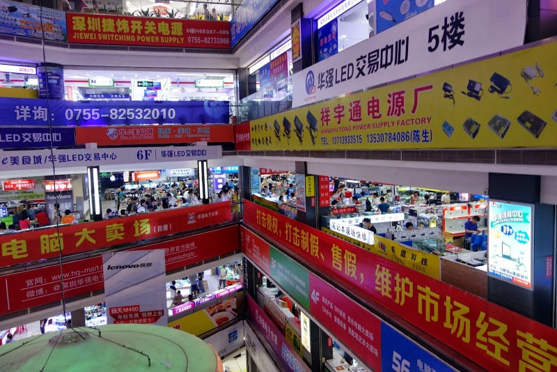  Thẩm Quyến là khu chợ điện tử lớn nhất của Trung Quốc