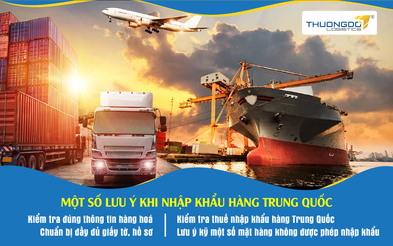  Một số lưu ý khi nhập khẩu hàng Trung Quốc