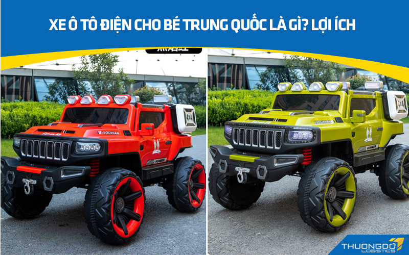 Xe ô tô điện cho bé Trung Quốc là gì? Lợi ích