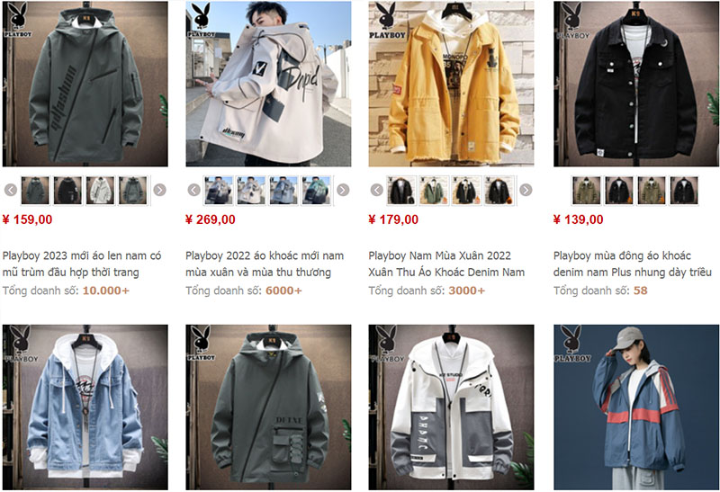  Một số mẫu áo khoác nam Quảng Châu bán chạy nhất trong năm