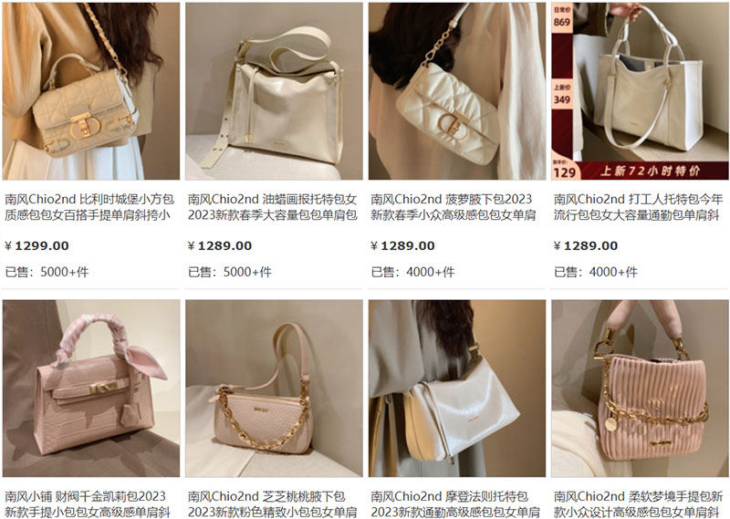  Các mẫu túi xách giá rẻ cực chất lượng trên Taobao