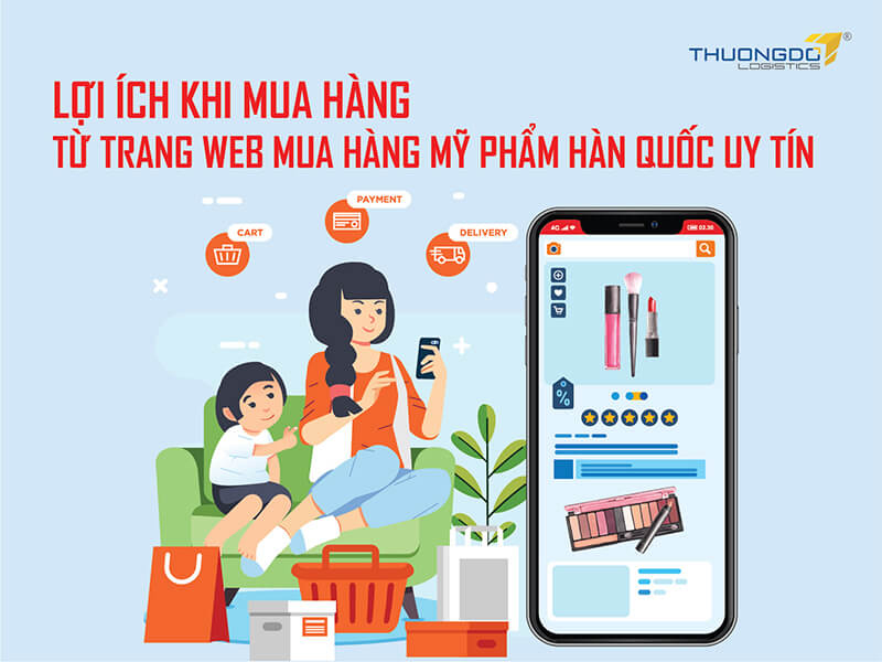  Lợi ích khi mua hàng trên các web mỹ phẩm Hàn Quốc