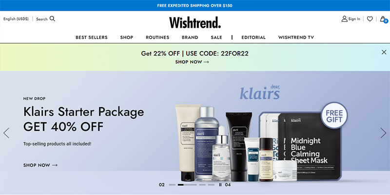  Wishtrend phân phối sản phẩm thuộc thương hiệu Cetaphil của tập đoàn Wish Company