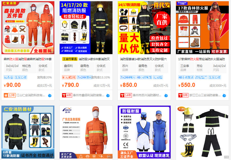Nguồn nhập quần áo chống cháy Trung Quốc giá rẻ tận gốc