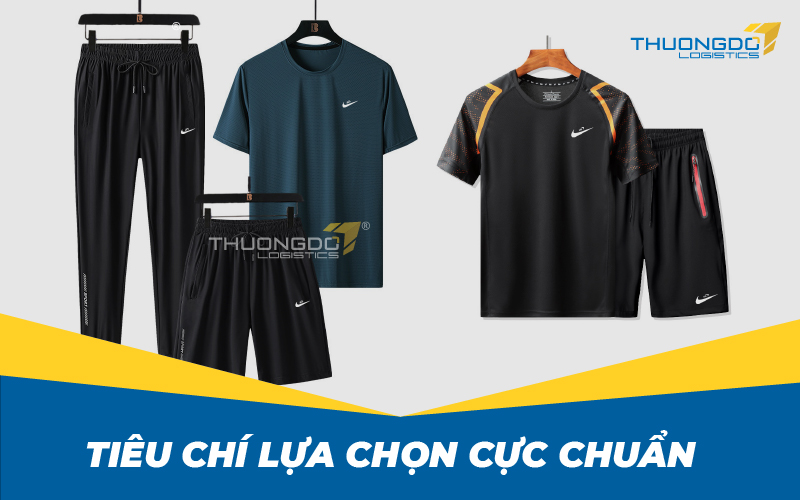 Tiêu chí lựa chọn cực chuẩn quần áo thể thao nam Trung Quốc 