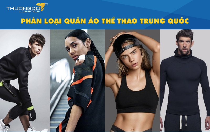  Phân loại quần áo thể thao Trung Quốc