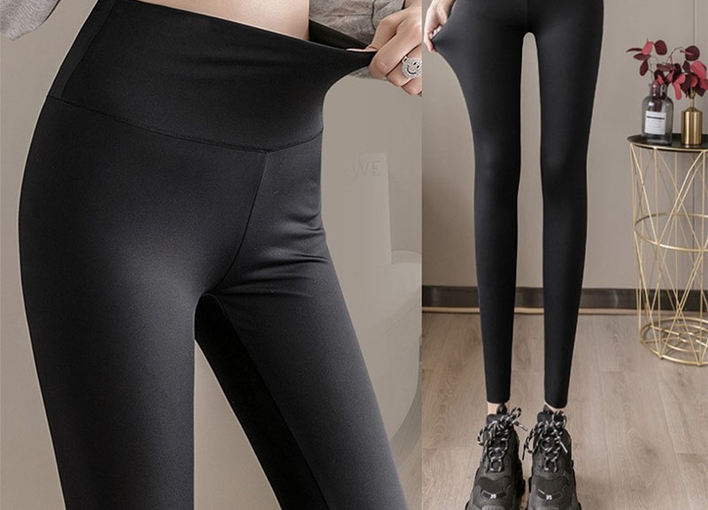  Quần legging cotton co giãn 4 chiều