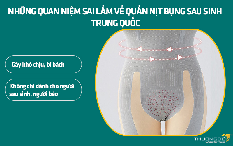 Những quan niệm sai làm về quần nịt bụng sau sinh Trung Quốc