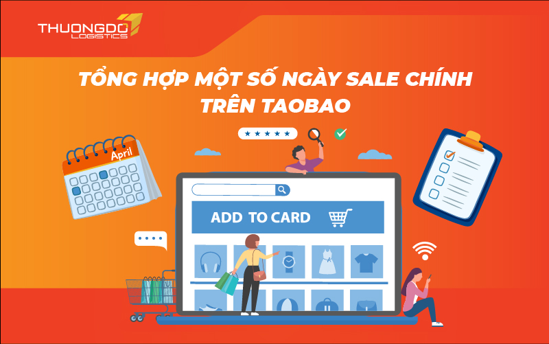  Tổng hợp một số ngày sale chính trên Taobao