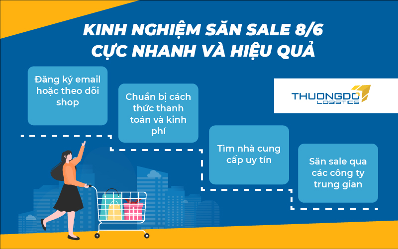  Kinh nghiệm săn sale 8/6 cực nhanh và hiệu quả