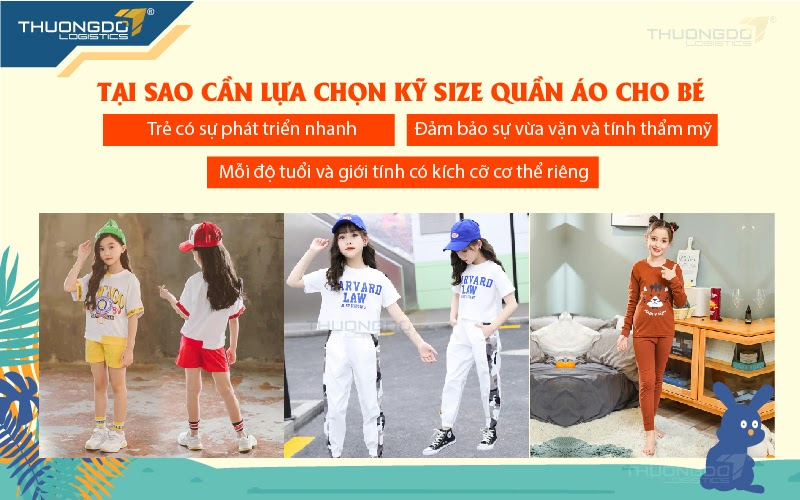  Tại sao cần lựa chọn kỹ size quần áo cho bé?