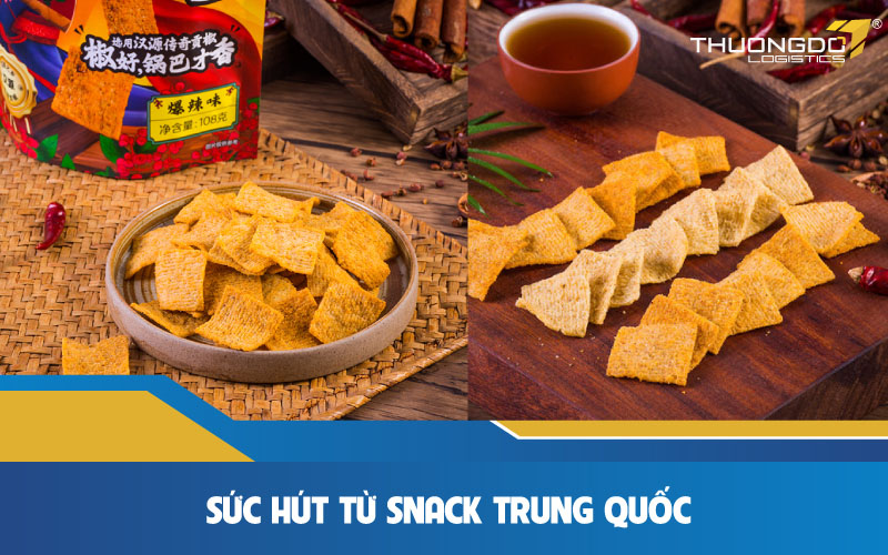  Sức hút từ snack Trung Quốc