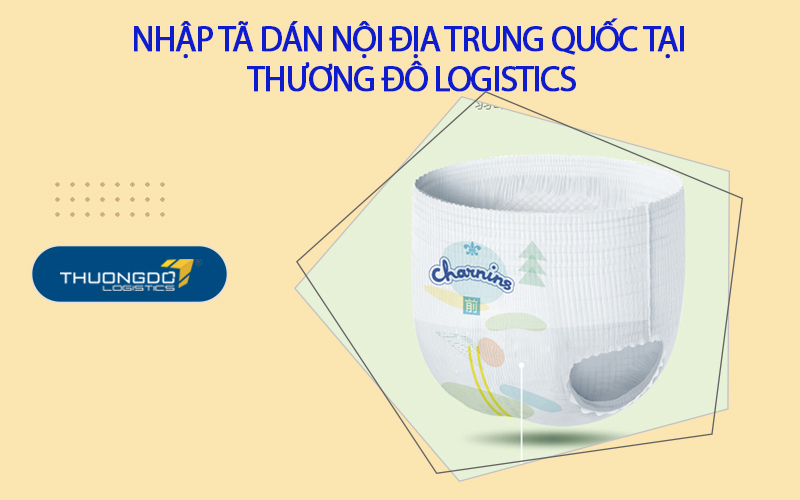 Nhập tã dán nội địa Trung Quốc tại Thương Đô Logistics