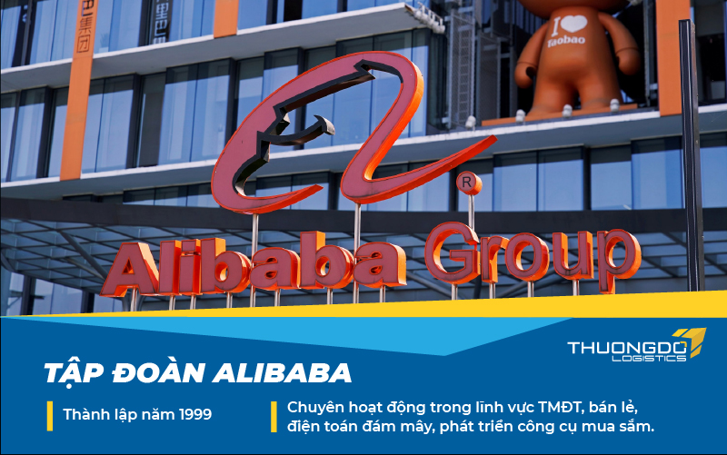  Tập đoàn Alibaba thành lập năm 1999