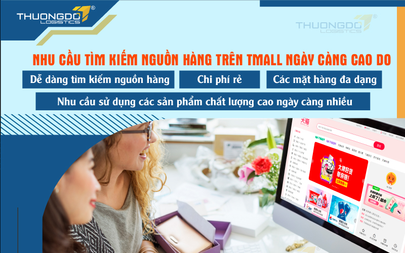  Nhu cầu tìm kiếm nguồn hàng trên Tmall ngày càng cao