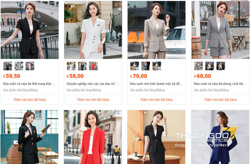  Link các shop order quần áo công sở nữ Quảng Châu