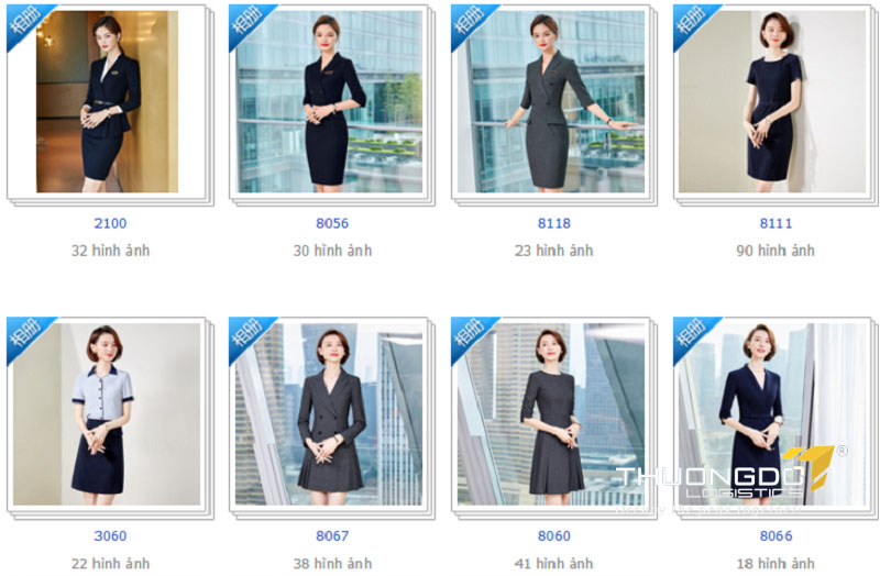  Link shop váy công sở hàng Quảng Châu đẹp