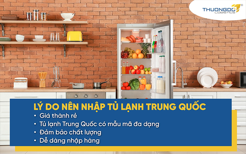  Lý do nên nhập tủ lạnh Trung Quốc