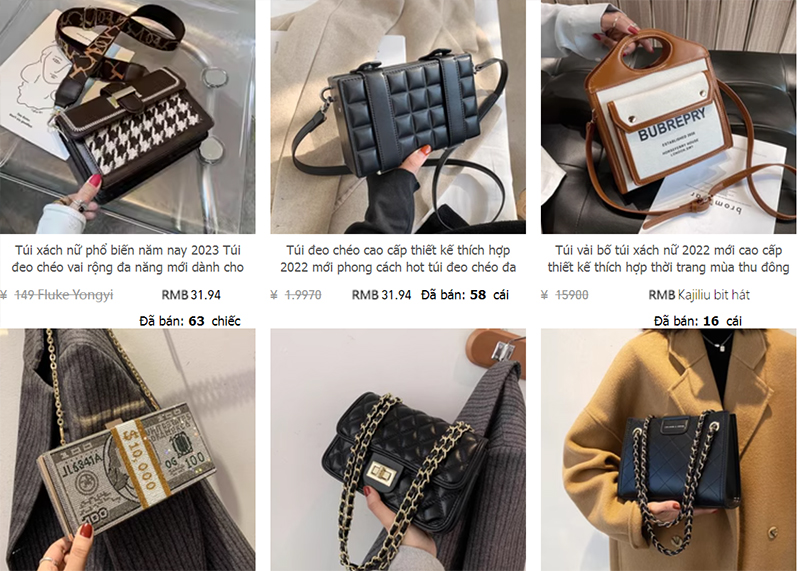  Đến với 天彩翼飞包袋TiancaiB khách hàng dễ dàng sở hữu một chiếc túi độc đáo với giá tốt nhất.