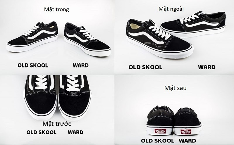  Đường may của Old Skool khác Ward