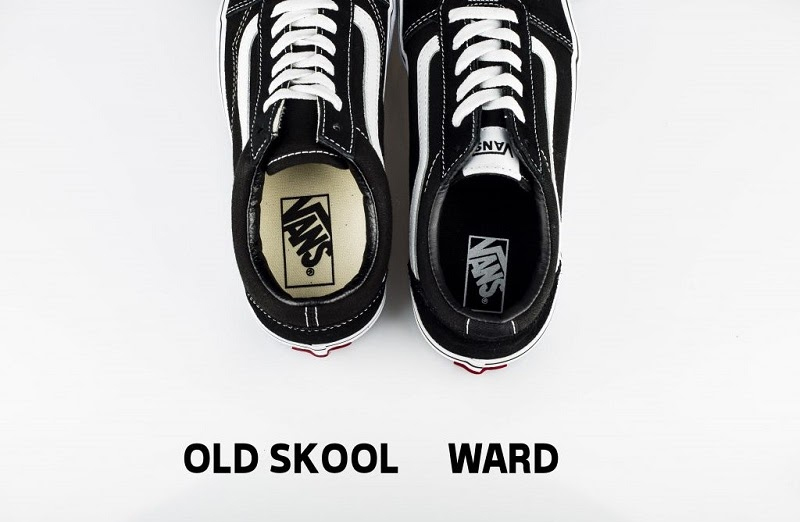  Lót giày bên trong Vans Old Skool màu trắng còn Ward màu đen