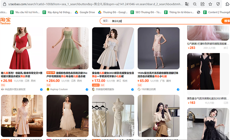  Lý do nên chọn váy dạ hội Trung Quốc trên TMĐT