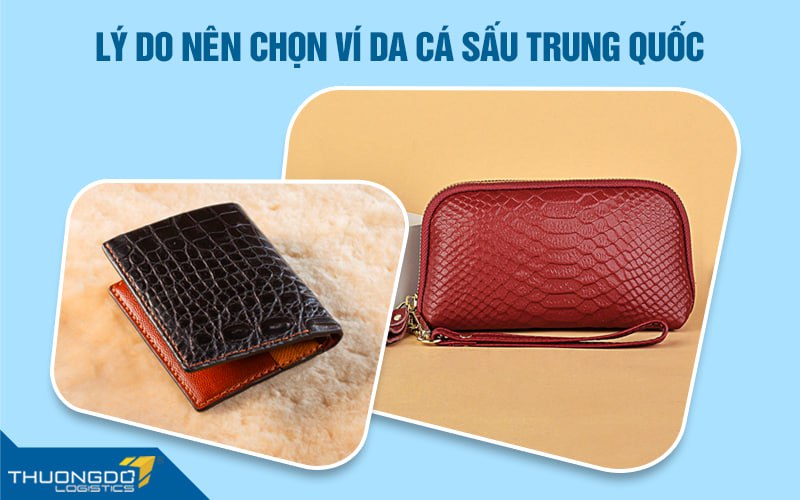 Lý do nên chọn ví da cá sấu Trung Quốc