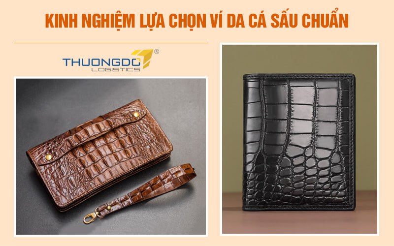 Kinh nghiệm lựa chọn ví da cá sấu chuẩn