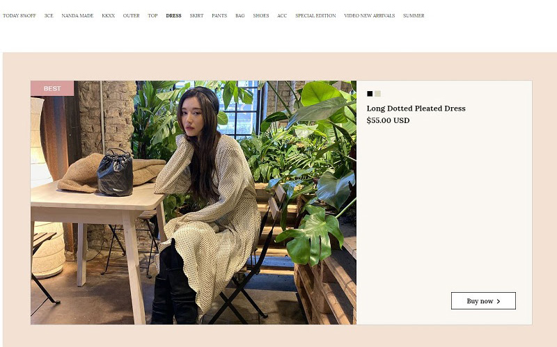  Stylenanda với phong cách đa dạng