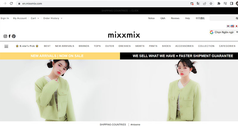  Mixxmix với những bộ váy ngắn
