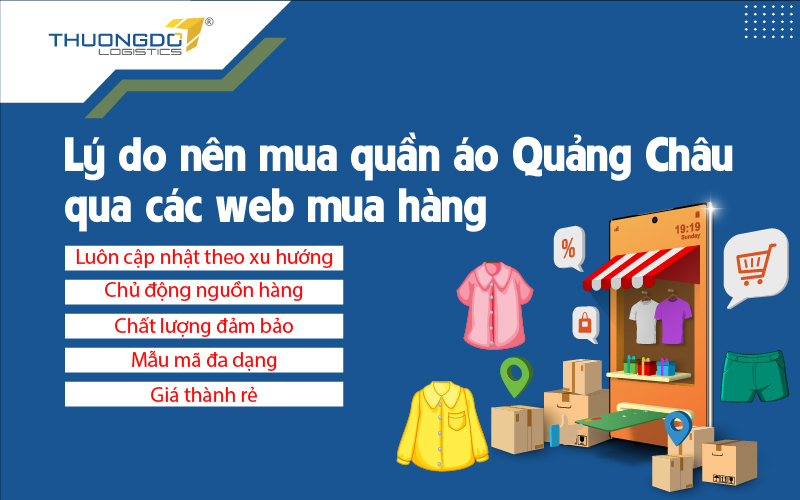  Lý do nên mua quần áo Quảng Châu qua các web mua hàng 