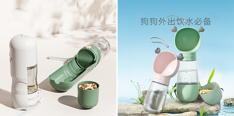 Bình đựng nước du lịch cho chó mèo