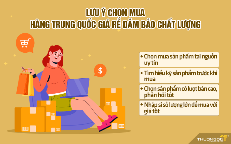 Lưu ý cần biết khi chọn mua hàng Trung Quốc giá rẻ