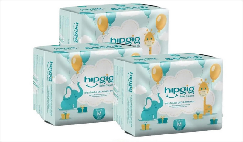 Thương hiệu tã giấy Hipgig