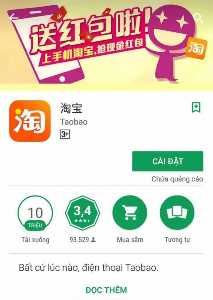 app order taobao uy tín